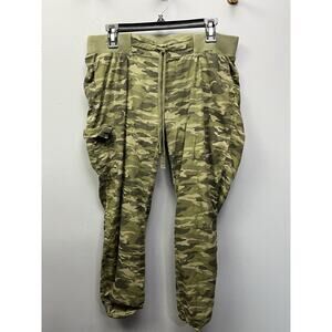 MOTHERHOOD‎ MATERNITY Pants Womens Medium Camo Cargo Rolled